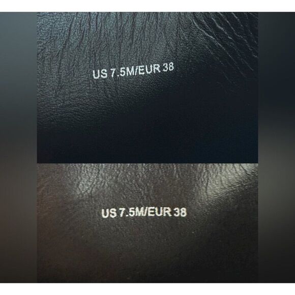 Vince $595 Margaret Black Leather Riding Boots Women’s 7.5 / 38 Knee High Equest - Picture 9 of 9